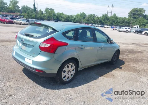 2012 Ford Focus Se z USA, uszkodzony, nr VIN 1FAHP3K2XCL219362